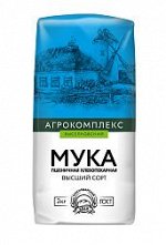 Мука Пшеничная хлебопекарная ВС 2 кг Агрокомплекс