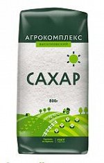 Сахар-песок белый свекловичный 0.8кг Агрокомплекс