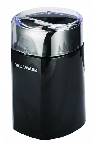 Кофемолка WILLMARK WCG-215 (180Вт, 60г., прозрачная крышка, ротационный нож)