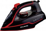 Утюг WILLMARK SI-2467СBP (2400Вт, керам. подошва., 210 мл, ,самоочист.,пар удар, красный)