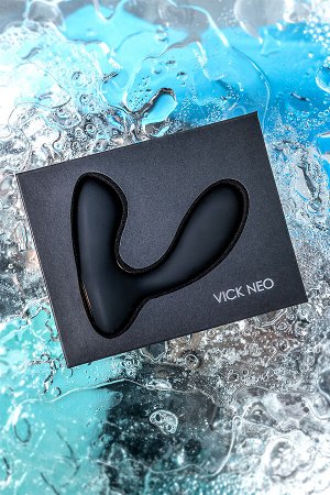 Стимулятор простаты Svakom Vick Neo, силикон, чёрный, 10 см