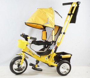 Велосипед 3-х колесный  GOLF TRIKE LTE-661D-1 (1/1) желтый