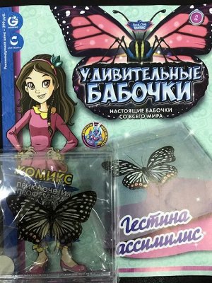 Коллекция журналов "Удивительные бабочки". Настоящие бабочки со всего мира.