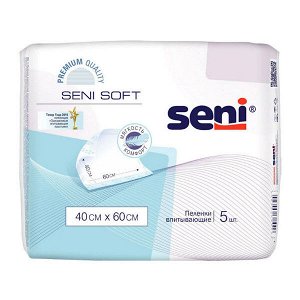 Пеленки гигиенические Seni Soft 40*60 см 5 шт.