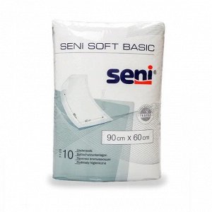 Пеленки гигиенические Seni Soft Basic 90*60 см 10шт.