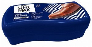 Губка для обуви UNIMAX для гладкой кожи (бесцветная)
