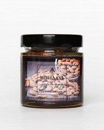Миндаль орех в меду с семенами тыквы и подсолнечника мини 110гр Пасека Шкрюм