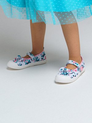 Туфли текстильные для девочек