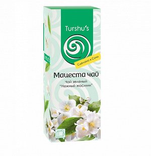 Чай зеленый байховый с ароматом жасмина Краснодарский 25пак/1,5г