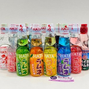 Ramune Yuzu 200ml - Взрывающаяся газировка Рамунэ юдзу