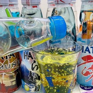 Ramune Lichi 200ml - Взрывающаяся газировка Рамунэ личи