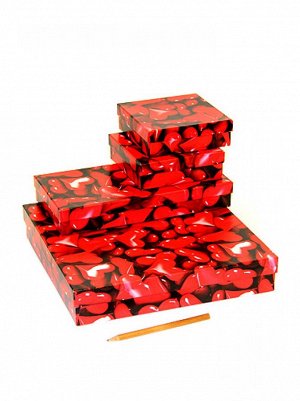 Коробка картон 11,5 х11,5 х3,5 см плоская 40