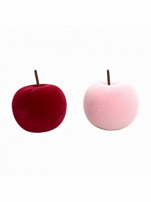 Яблоко 11 х11,5 см керамика цвет розовый/красный