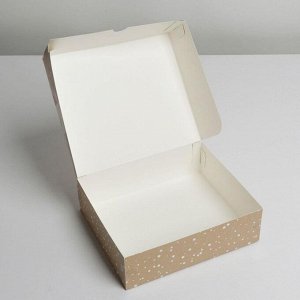 Коробка для кондитерских изделий «Поздравляю с 8 марта», 17 x 20 x 6 см