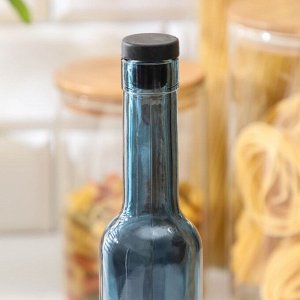 Бутыль для соуса и масла «Кобальт», 250 мл, цвет синий