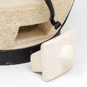 Тандыр  "Атаман" с откидной крышкой, h-107 см, d-61, 12 шампуров, кочерга, совок
