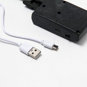 Игрушка для кошек "Рыба-клоун" со светом с двигающимся хвостом и с USB-зарядкой, 28 см