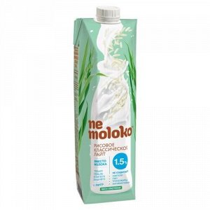Напиток рисовый классический лайт Nemoloko, 1 л