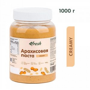 Паста арахисовая кремовая &quot;Creamy&quot; 4fresh food, 300 г