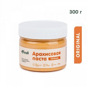 Паста арахисовая мягкая &quot;Original&quot; 4fresh food, 300 г