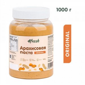 Паста арахисовая мягкая &quot;Original&quot; 4fresh food, 300 г