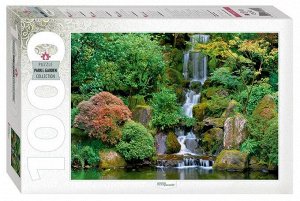 Мозаика "puzzle" 1000 "Водопад в японском саду"
