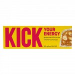 Батончик арахисовый в белом шоколаде Kick your energy, 45 г