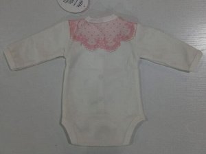 Комплект для девочки нарядный боди и ползунки