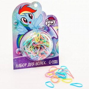 Hasbro Набор для волос &quot;Радуга Деш&quot;, My Little Pony, микс, 85 шт