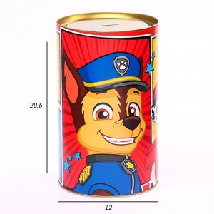 Копилка XXL "На исполнение моей мечты!" , Paw Patrol.