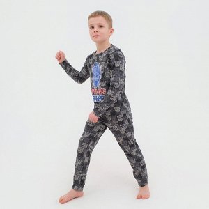 Пижама детская для мальчика Трансформеры, рост 122-128