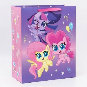 Пакет подарочный "Party", My Little Pony, 31х40х11,5 см