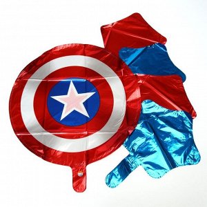 MARVEL Набор фольгированных шаров &quot;Щит Капитана Америки&quot;, Мстители