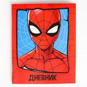 Дневник для 1-11 класса, в мягкой обложке, 48 л., «Spidey», Человек-паук