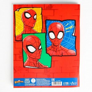 Дневник в мягкой обложке для 1-11 класса, 48 л., «Spidey», Человек-паук