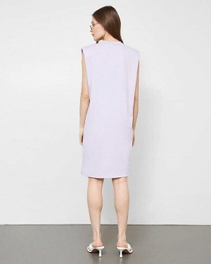 MARK FORMELLE Платье фиолетовый +печать