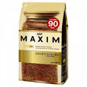 AGF MAXIM 180 гр Aroma Select Кофе растворимый м/у 180 гр