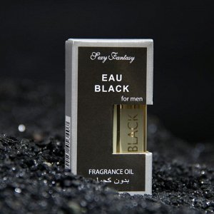 Арома-масло для тела мужское Eau Black, 7 мл