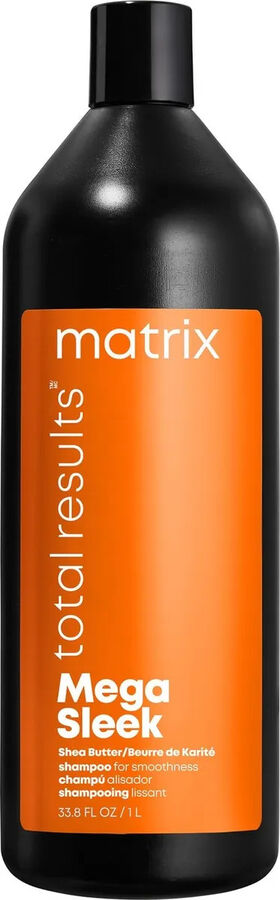 Matrix Total Results Mega Sleek Шампунь профессиональный, для непослушных волос, 1000 мл, Матрикс