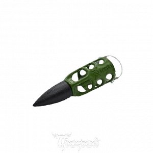 Кормушка фидерная пл. PL GREEN BULLET METEOR 2 (30 мл, цвет зеленый) X-Feeder
