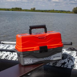 Ящик для снастей Tackle Box трехполочный красный (N-TB-3-R) NISUS