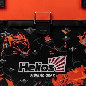 Ящик рыболовный зимний SHARK оранжевый Helios