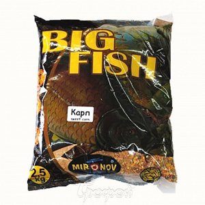 Прикормка Big Fish (Sweet corn, натуральный) 2,5кг Mironov