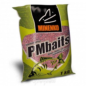 Прикормка PMbaits GROUNDBAITS Feeder, 1 кг Minenko