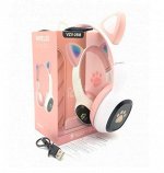 Наушники беспроводные &quot;Кошачьи ушки&quot;, светящиеся, CAT EAR VZV-25M, 400 mAh