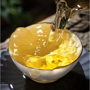 Китайский выдержанный чай "Шэн Пуэр" 2017 год, Менхай,  блин, 357 г (+ - 5 г)