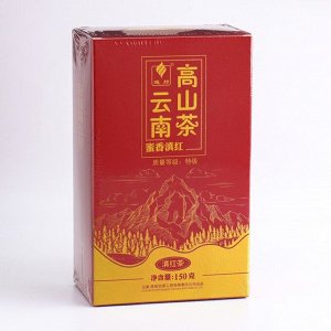 Китайский изысканный выдержанный рассыпной красный чай, медовый, 150 (+ - 5), Юньнань