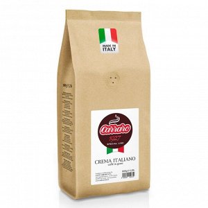 Кофе в зёрнах Carraro Crema Italiano, в/у, 1 кг