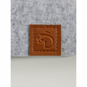 Дорожка на стол Доляна «Грэй», 40?150 см, светло-серая