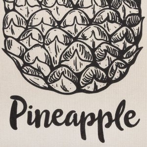 Набор кухонных полотенец Доляна Pineapple 35х60см-2шт, 100% хлопок